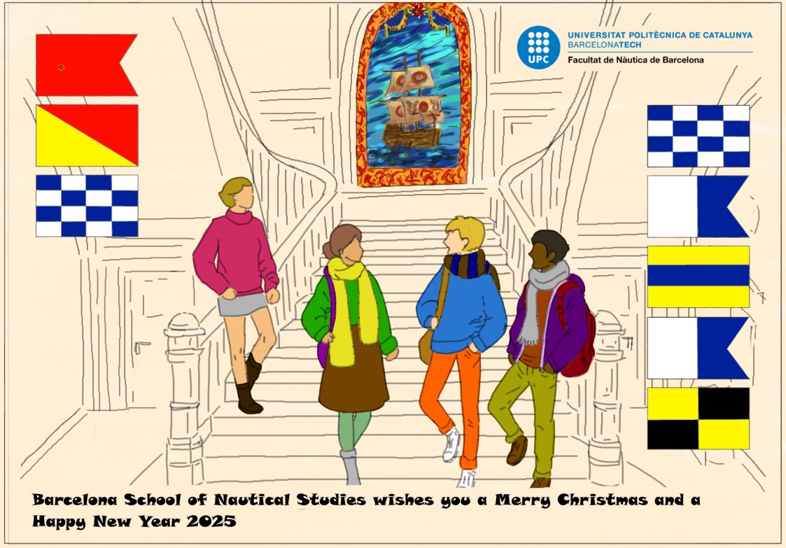 Winning Postcard of the Christmas contest 2024 FNB