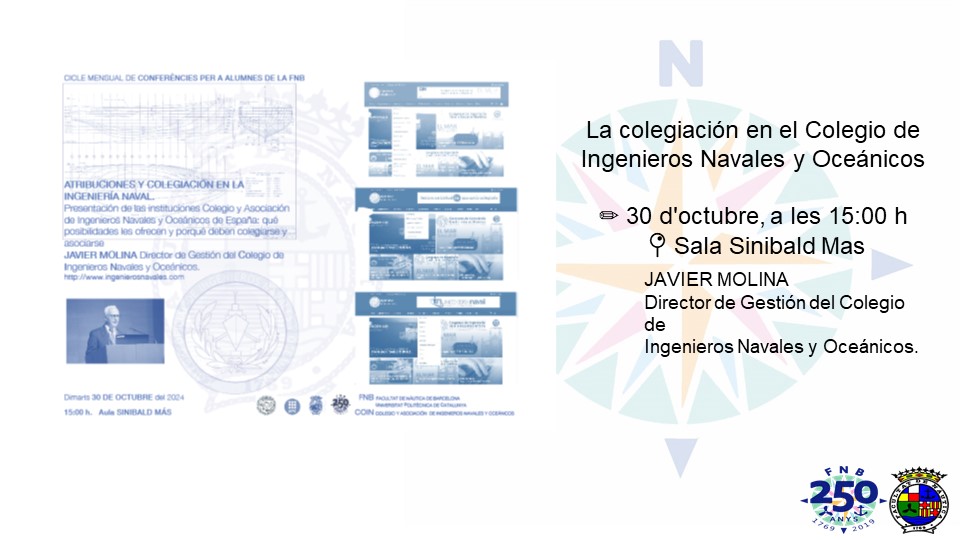 Conferència: La colegiación en el COIN